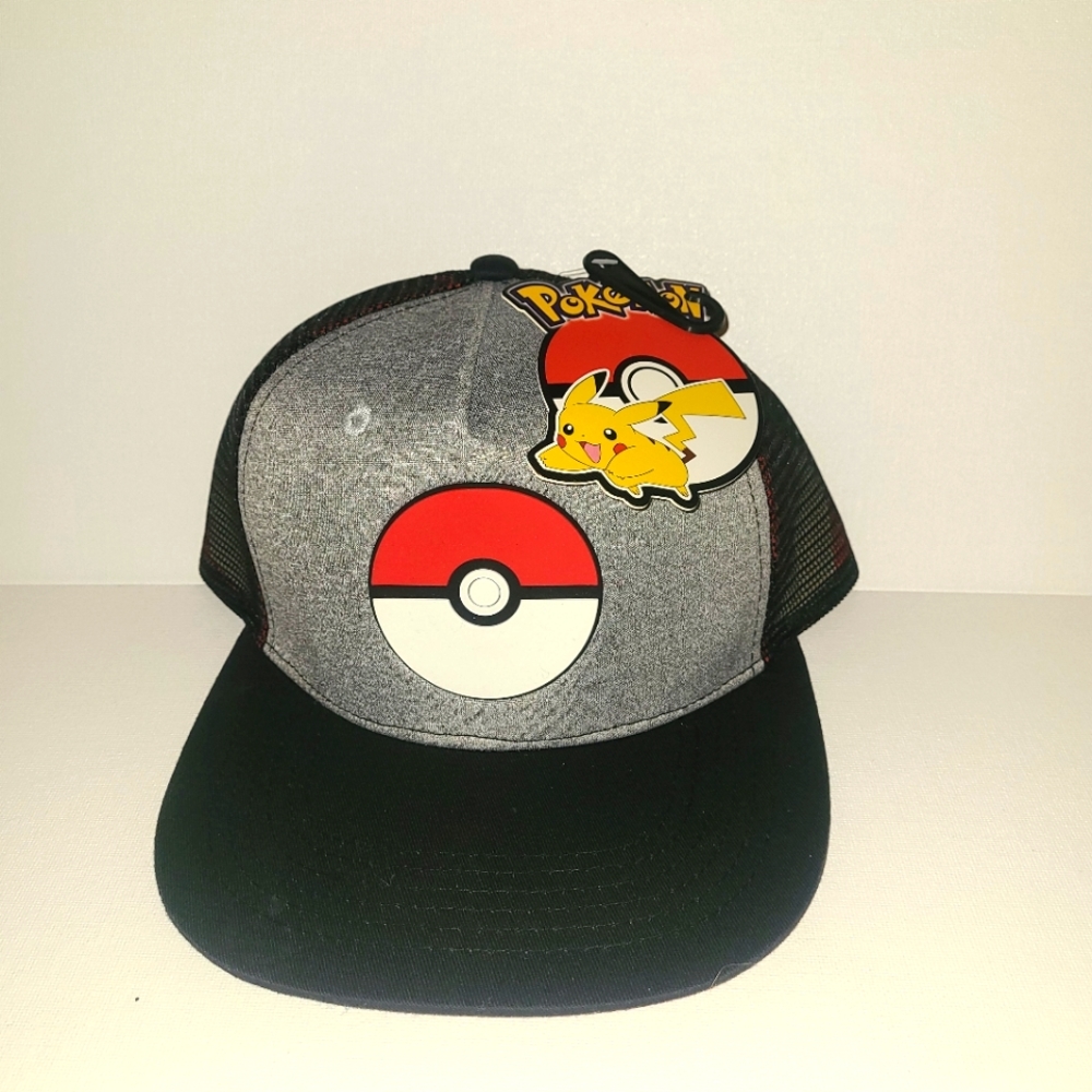 Pokemon snapback hat